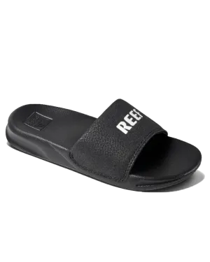 Reef Schuhe Jungen One Sliders in Schwarz & Weiß