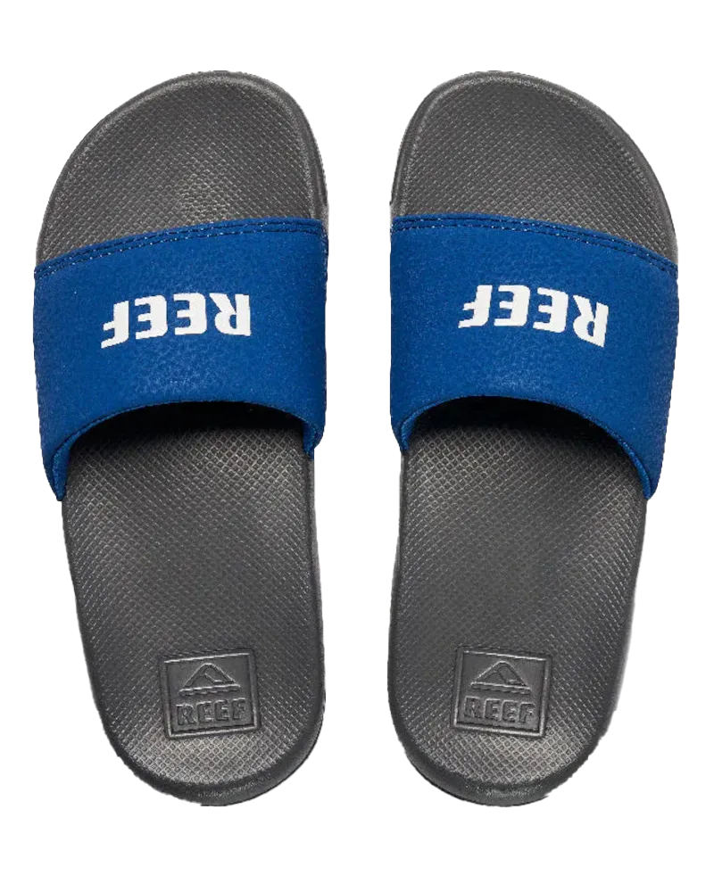 Reef Schuhe Jungen One Sliders in Grau & Blau