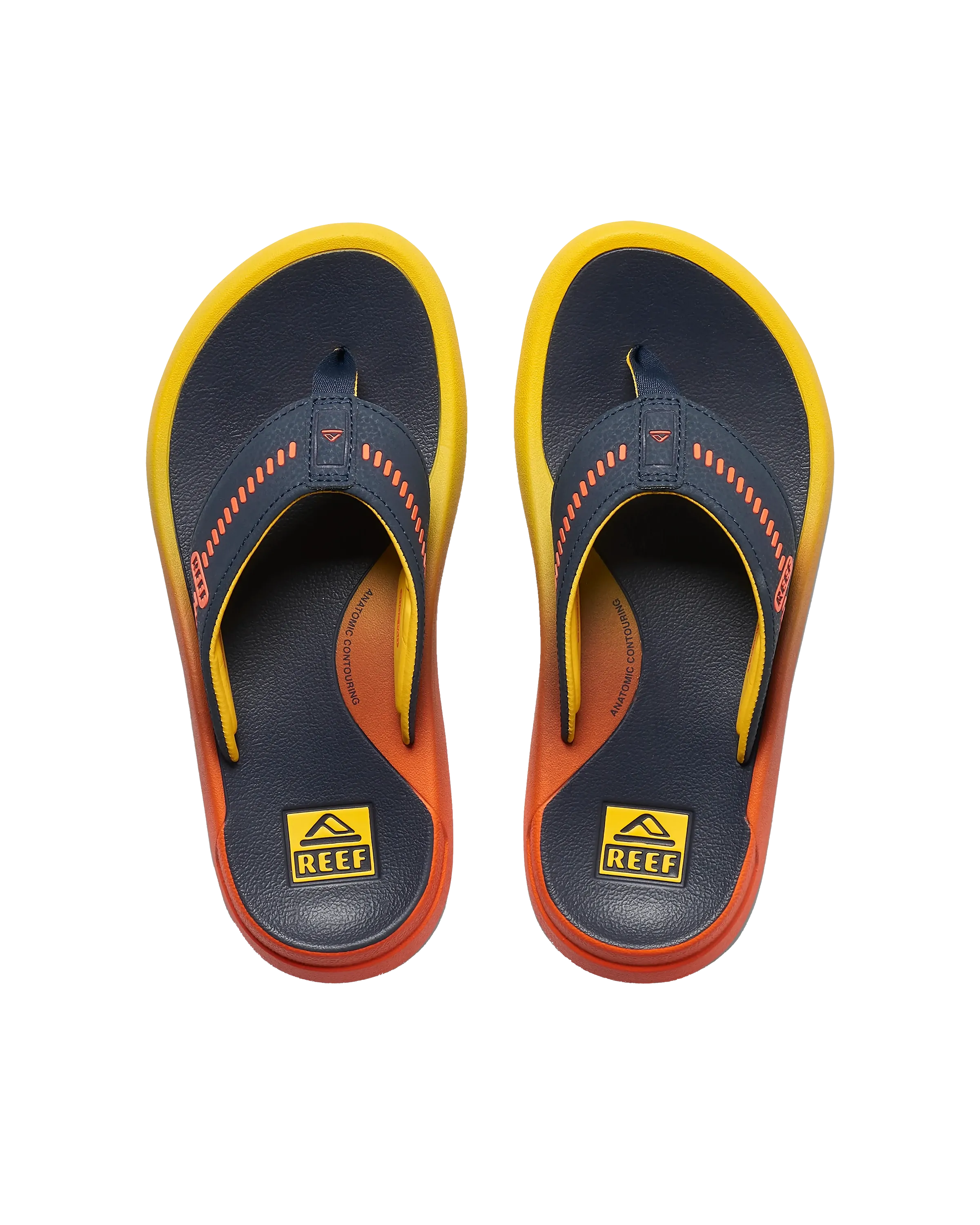 Reef Shoes Swellsole Cruiser Flip-Flops in Navy Sunset