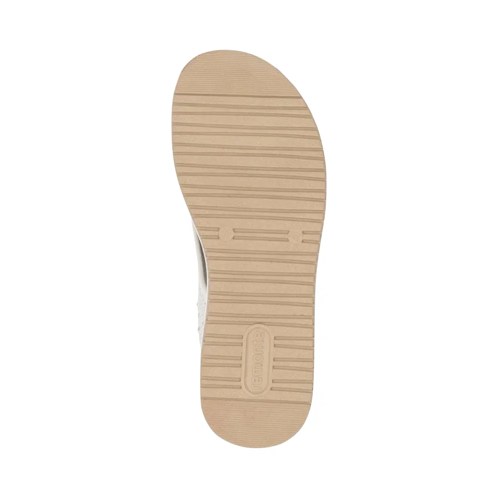 Remote Damen Jocelyn 55 Schlupf-Stretch-Sandale in Alabaster