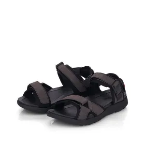Rieker Schuhe 20803-45 Granit/Schwarz Sportlich