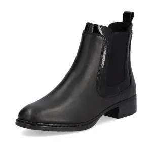 Rieker Schuhe 73457-00 Chelsea Schwarz