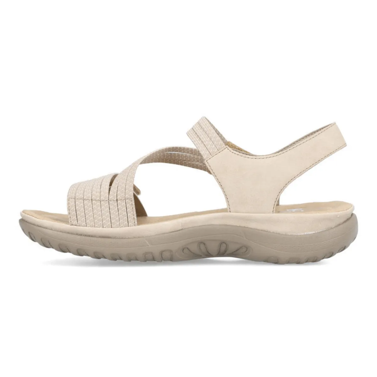 Rieker Damen 64870-62 Franja Ingwer/Weiß