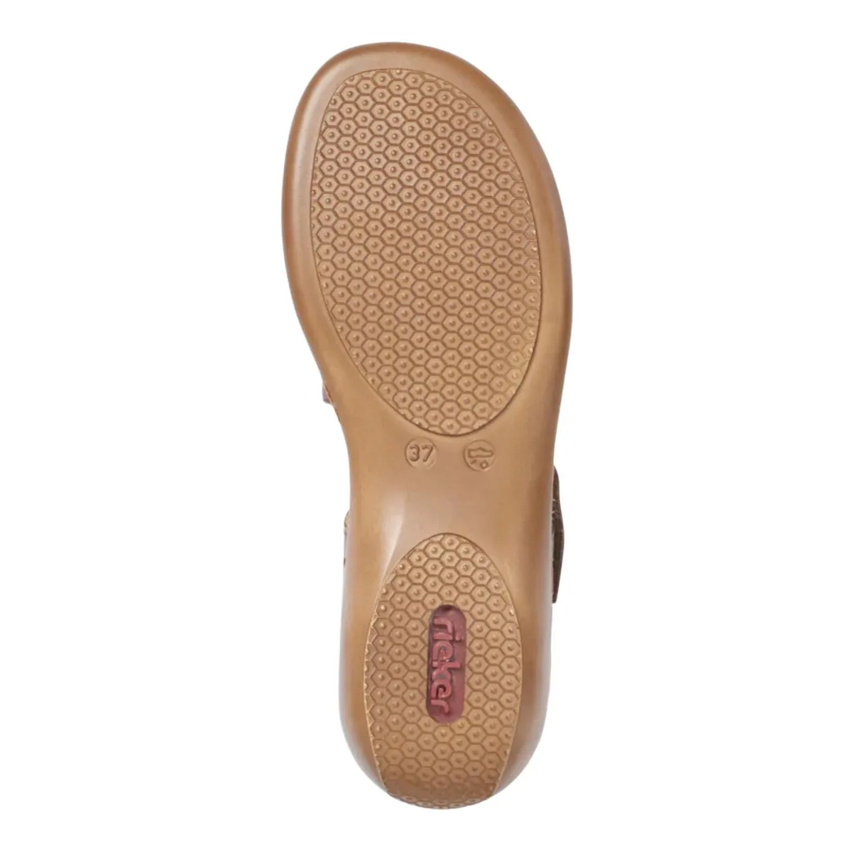 Rieker Damen 659C7-24 Naturleder