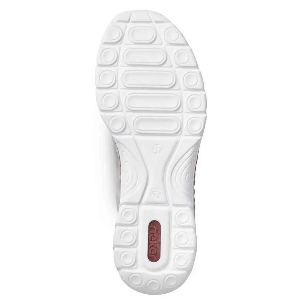 Rieker Damen N42K6-40 Grau Metallic