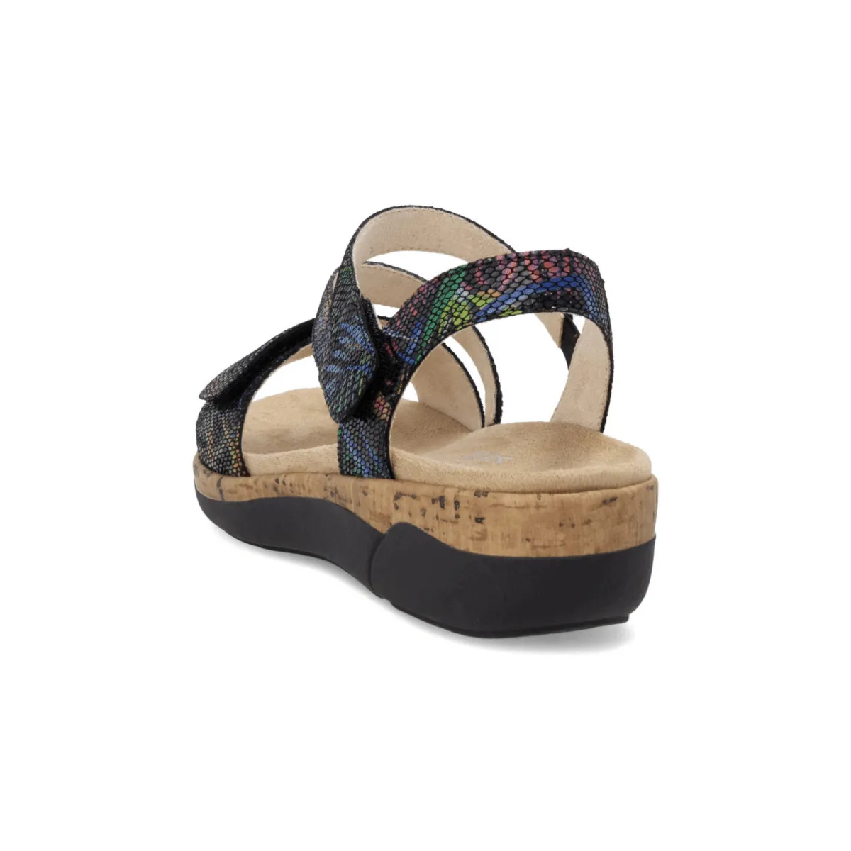 Rieker Damen R6860-91 Jocelyn Schwarz Multi Leder