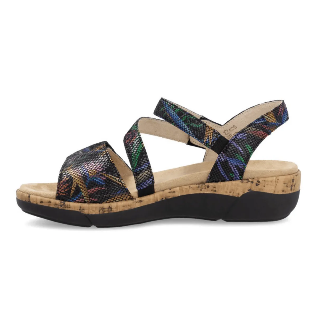 Rieker Damen R6860-91 Jocelyn Schwarz Multi Leder