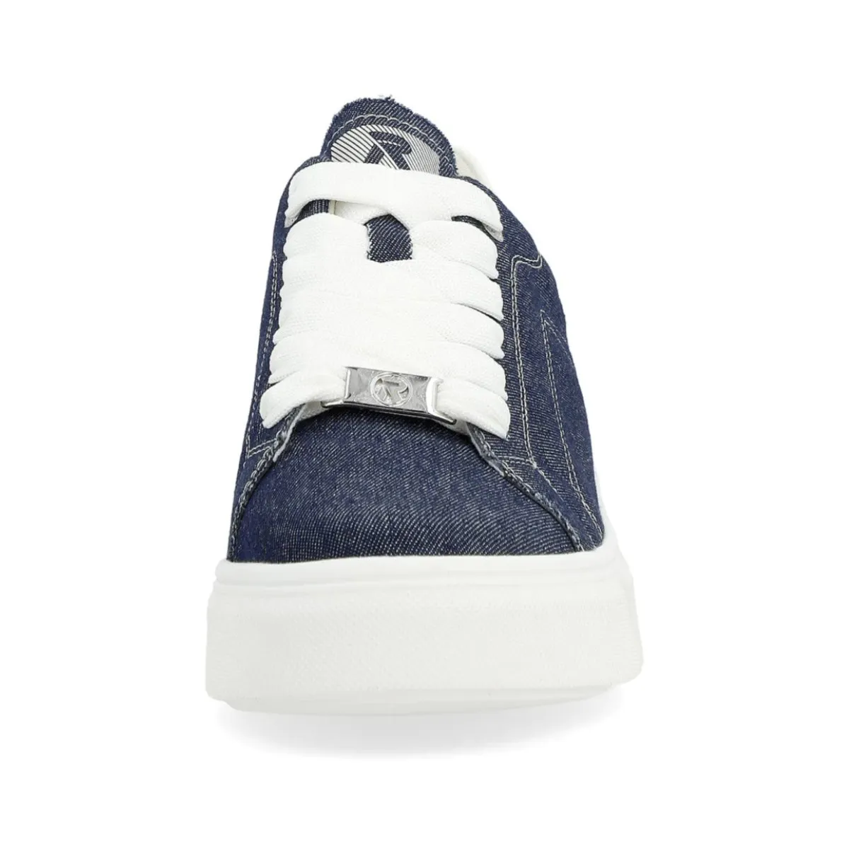 Rieker Damen W0501-14 Carla Ozean/Off White/Denim