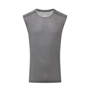 Ronhill Herren Tech Golden Hour Tanktop in Schwarz Matrix SS25