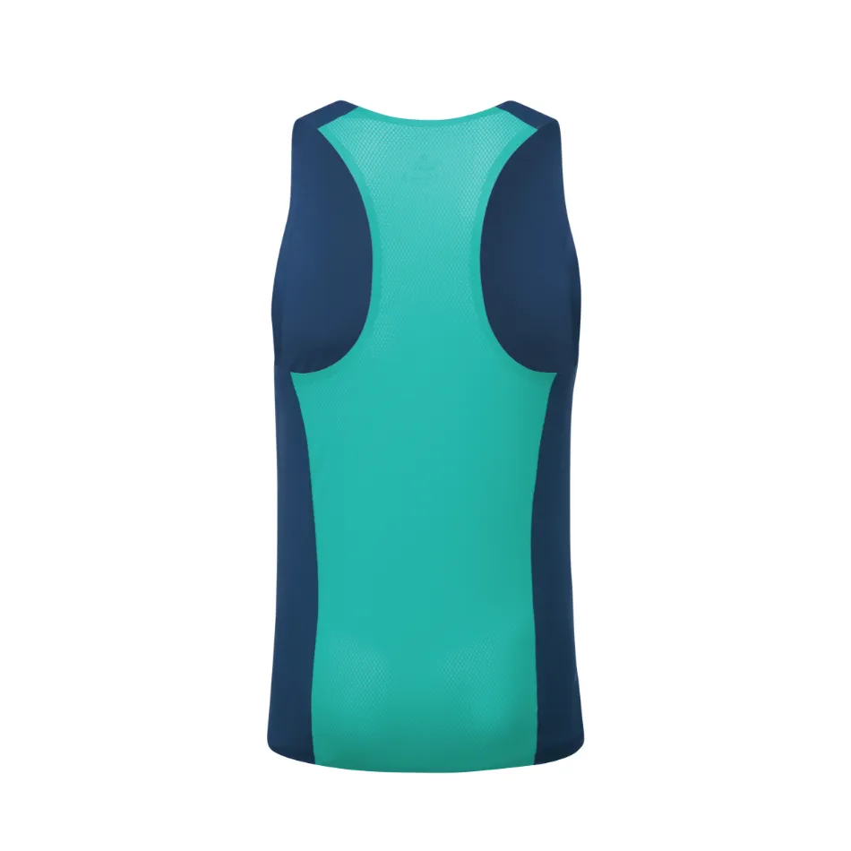 Ronhill Herren Tech Race Weste in Dunkelblau/Tiefes Laguna SS25