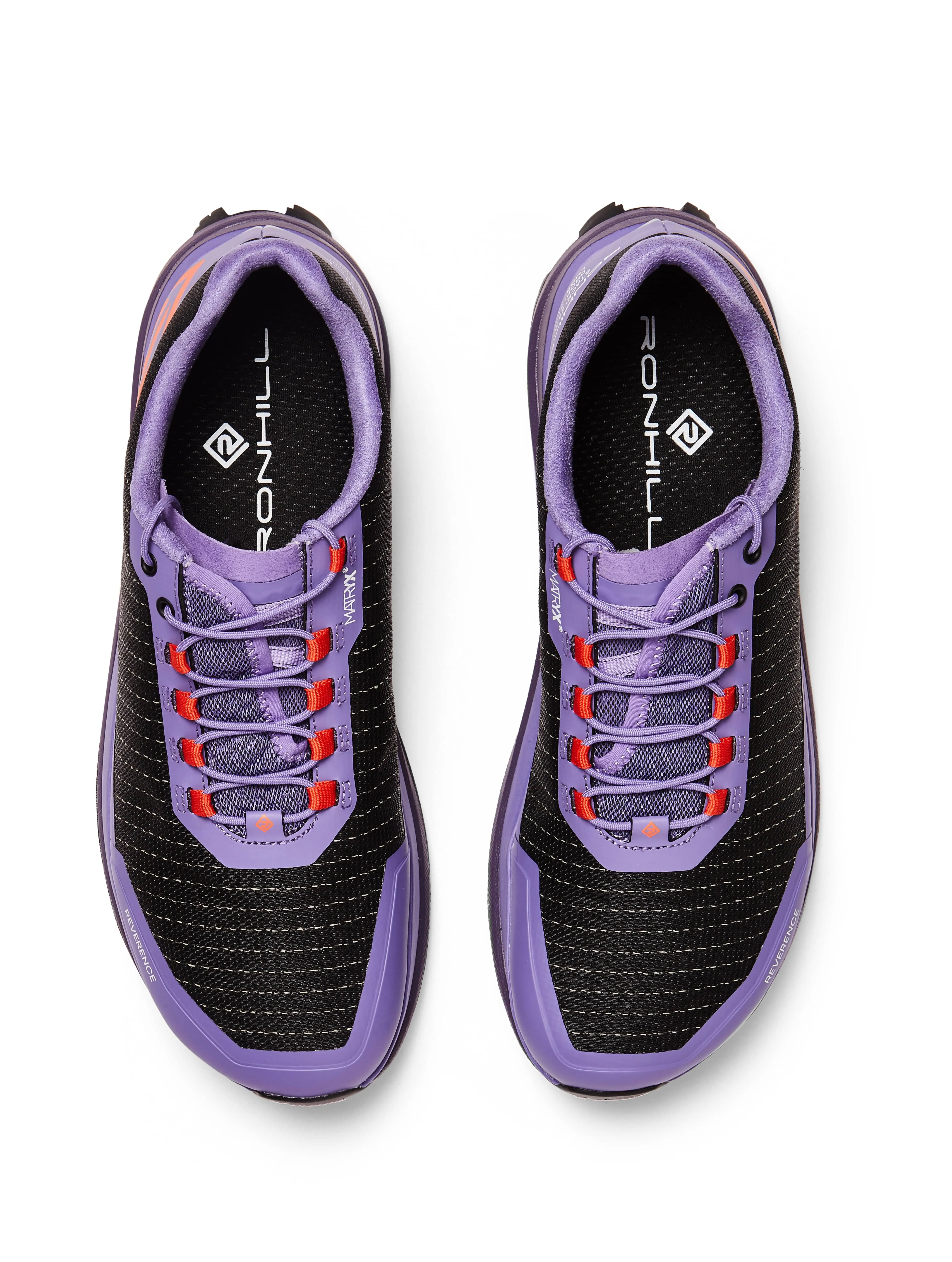 Ronhill Reverence Damen-Trailrunning-Schuhe Purpur/Heather/Pastellrot