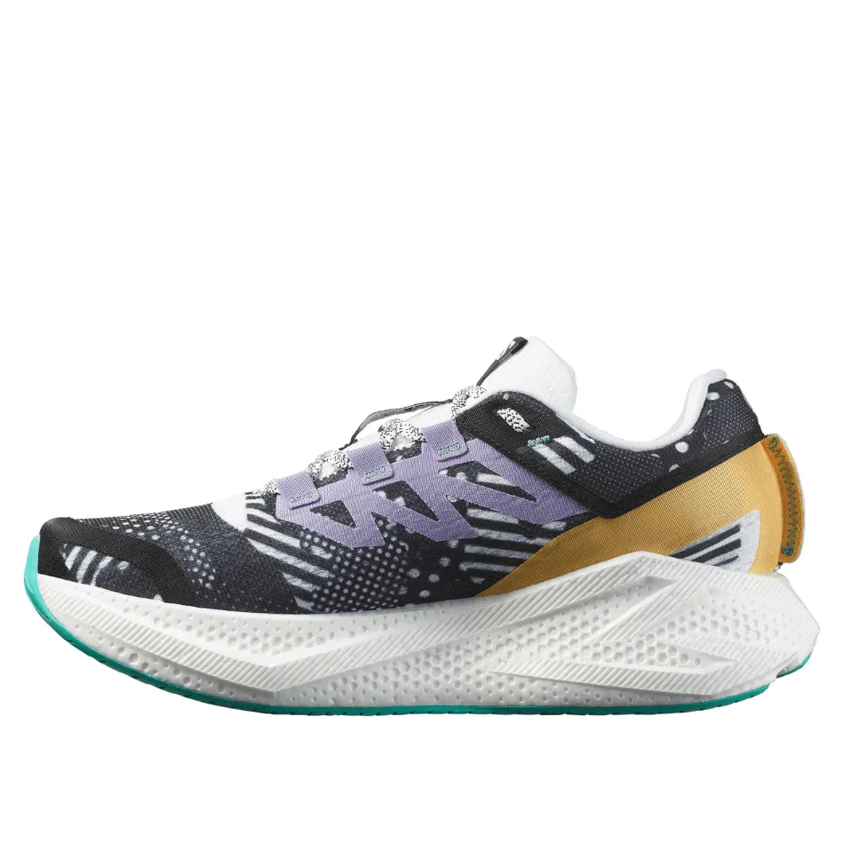 Salomon Herren Aeroglide 3 Proto Pack Laufschuhe in Weiß/Schwarz/Waterfall SS25