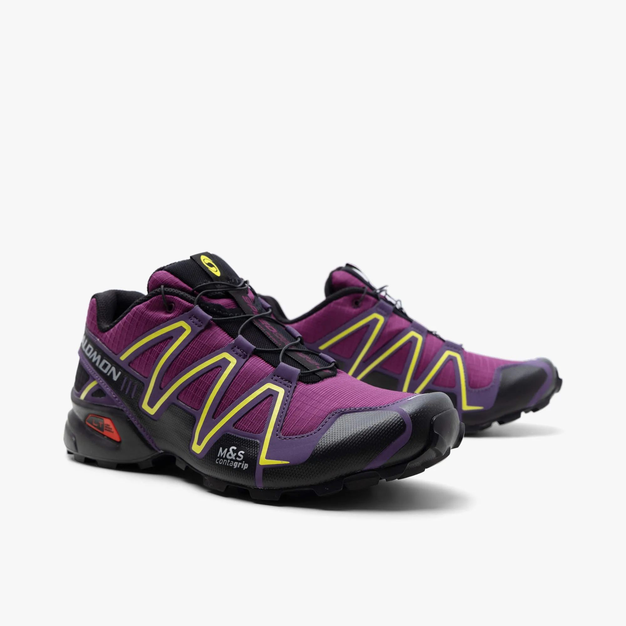 Salomon Speedcross 3 Pflaume Caspia / Schwarz - Kronjuwel