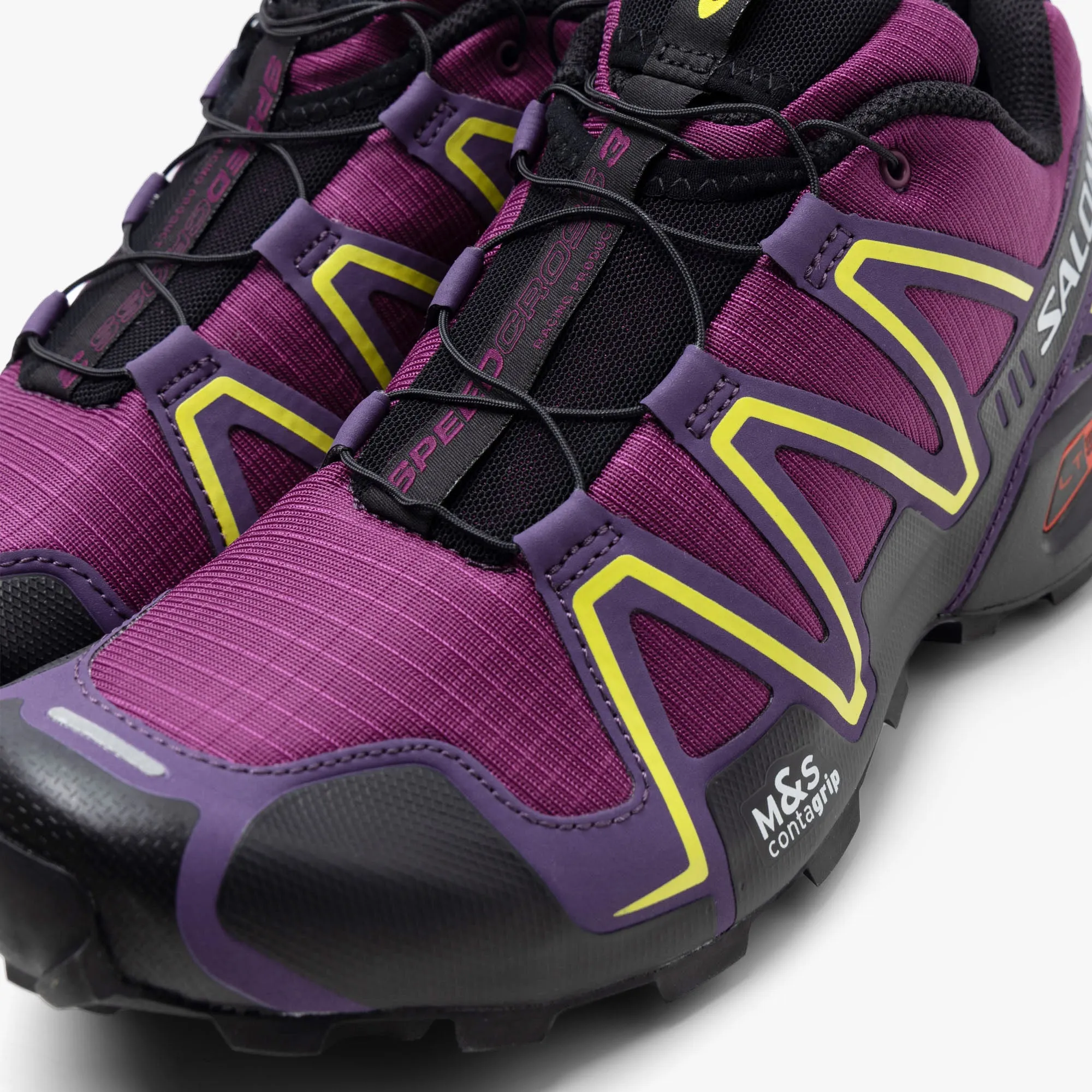 Salomon Speedcross 3 Pflaume Caspia / Schwarz - Kronjuwel