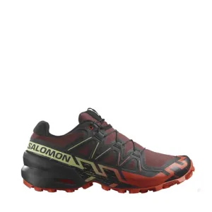 Salomon Speedcross 6 Herren Trailrunning-Schuhe in Rum Rosine/Kirschtomate/Cognac AW24
