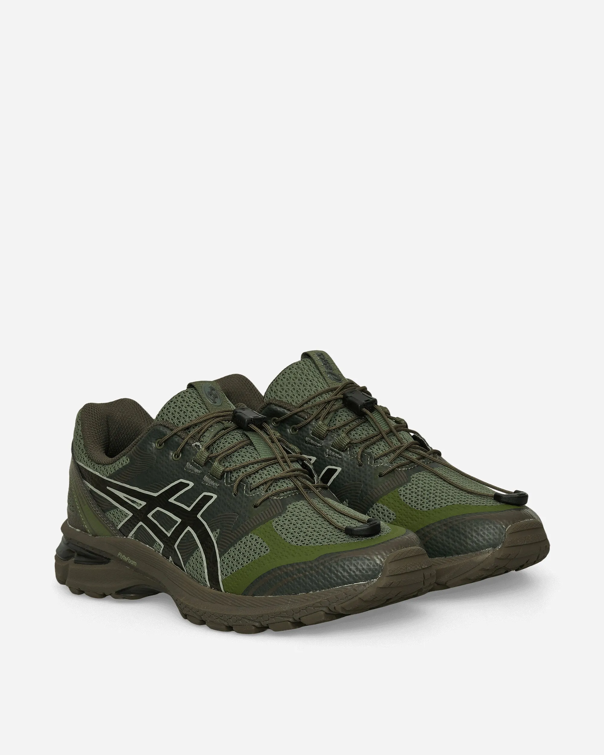 SANSAN GEAR GEL-Terrain Sneakers Bronze Grün / Asphalt