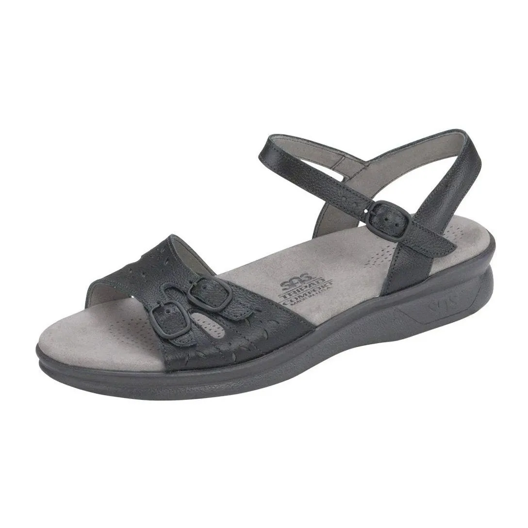 SAS Damen Duo Schwarzes Leder