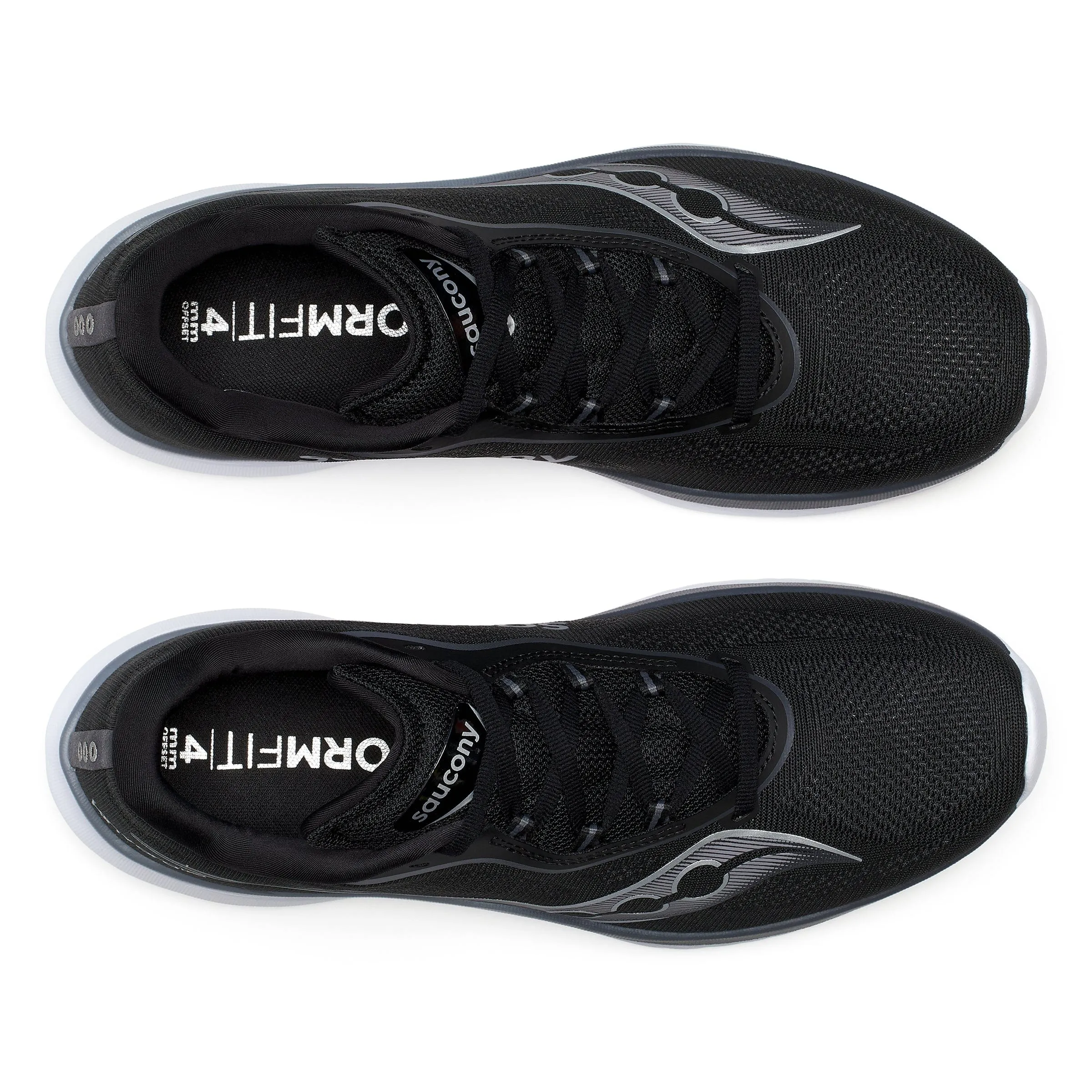 Saucony Kinvara 15 Herren Laufschuhe Schwarz/Weiß AW24 - Online Exklusiv