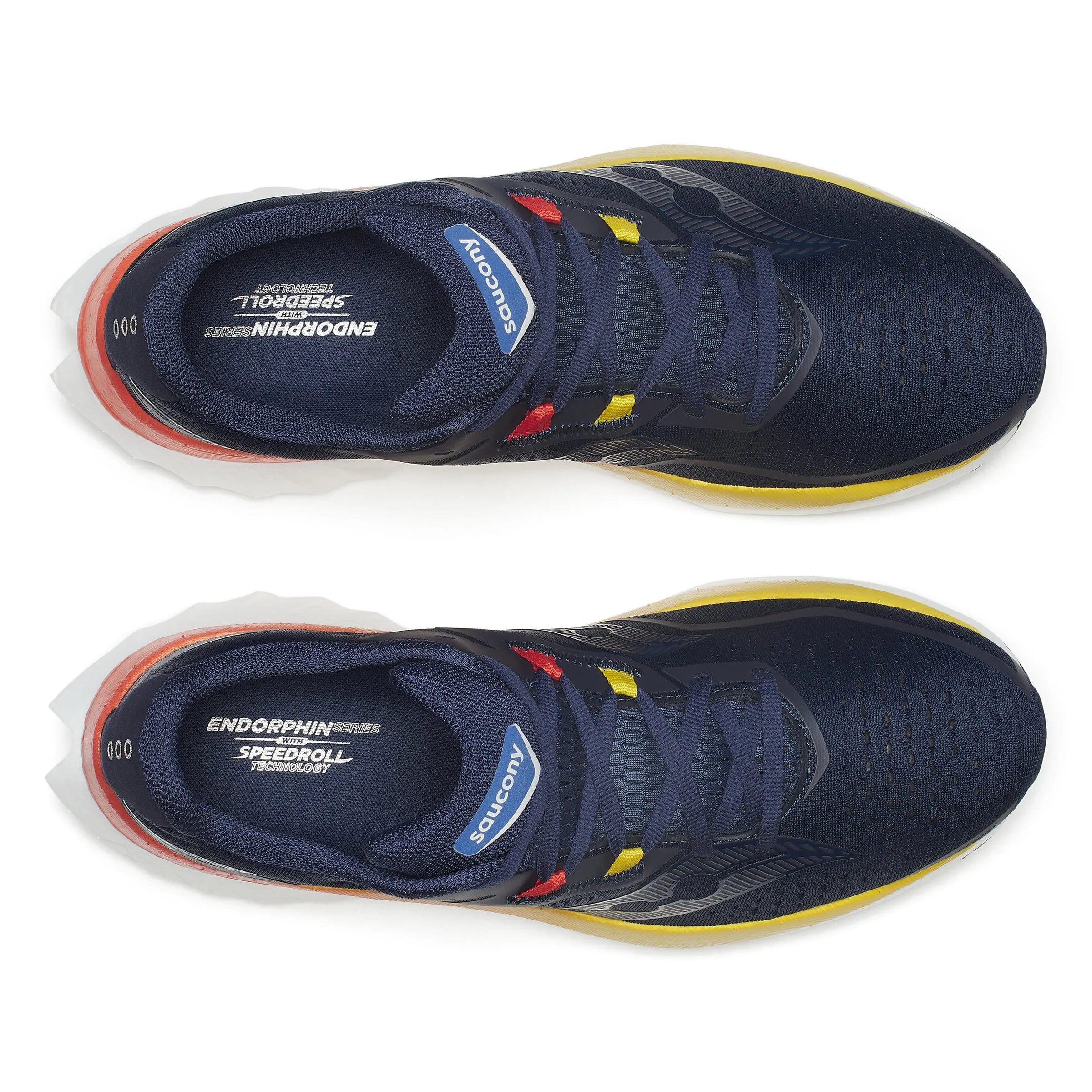 Saucony Herren Endorphin Speed 4 Laufschuhe AW24 Marine/Spice