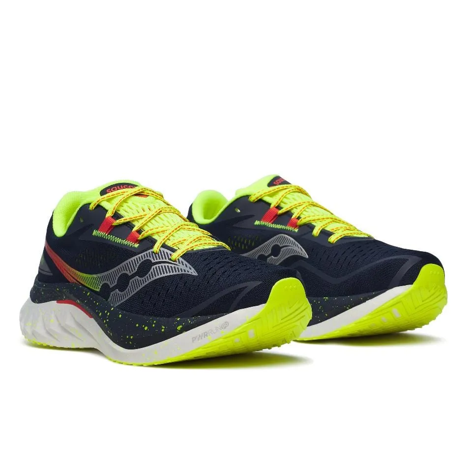 Saucony Herren Endorphin Speed 4 Laufschuhe in Marine/Pfeffer SS25