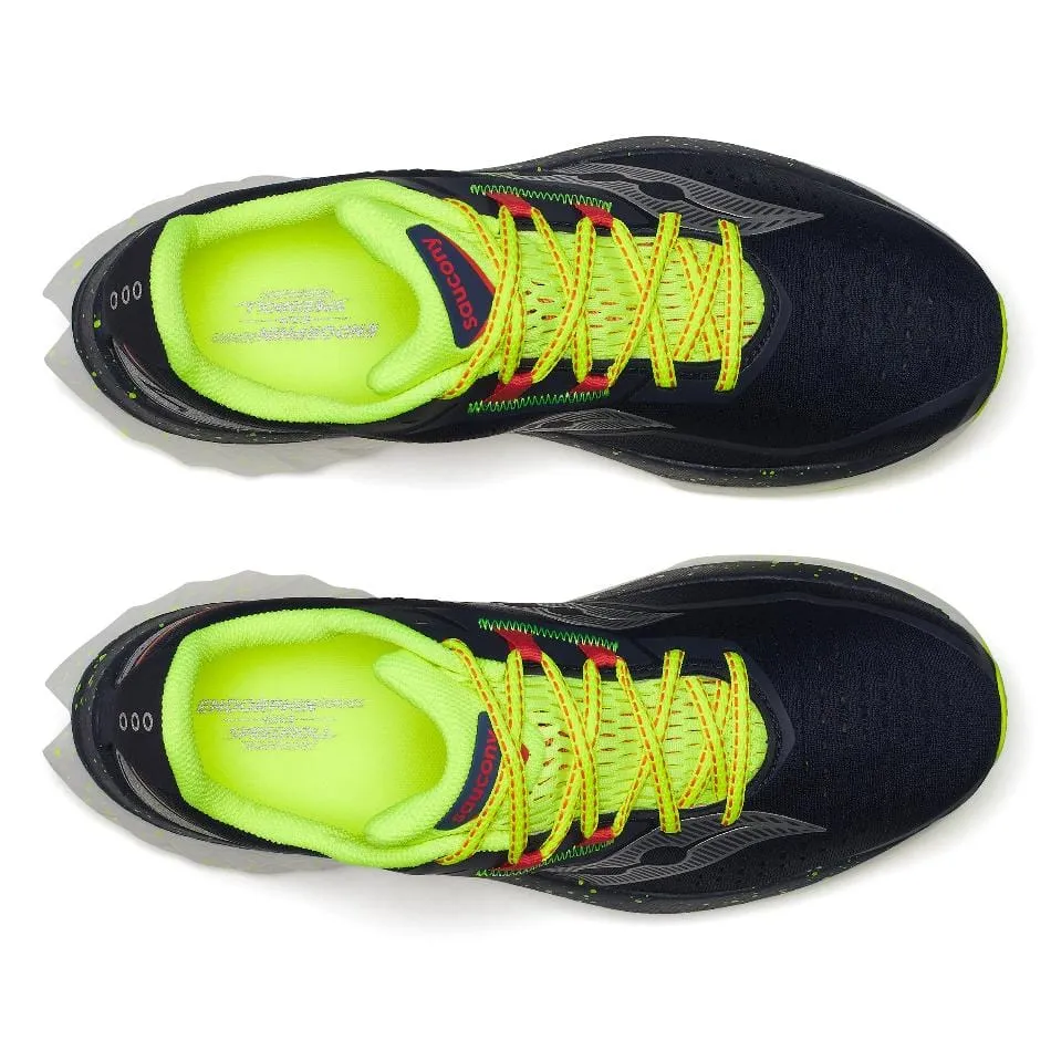 Saucony Herren Endorphin Speed 4 Laufschuhe in Marine/Pfeffer SS25