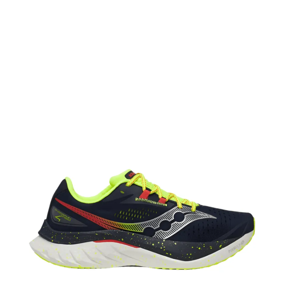 Saucony Herren Endorphin Speed 4 Laufschuhe in Marine/Pfeffer SS25