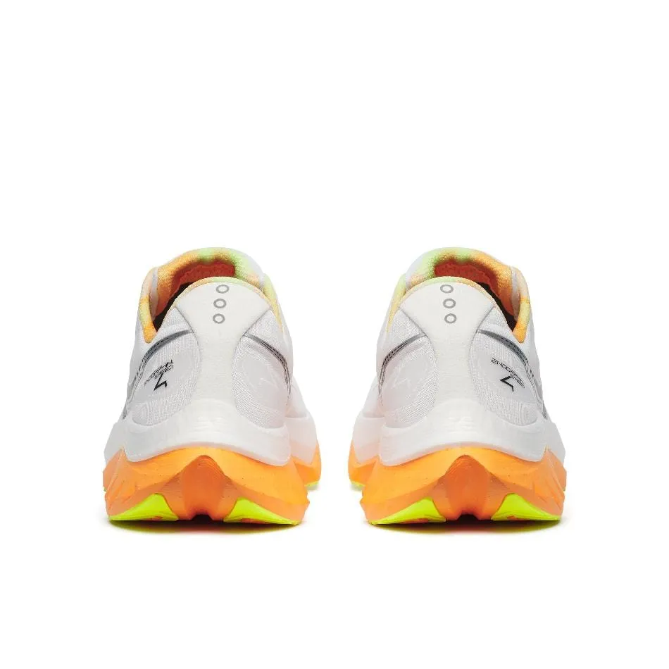 Saucony Herren Endorphin Speed 4 Laufschuhe in Weiß/Peel SS25