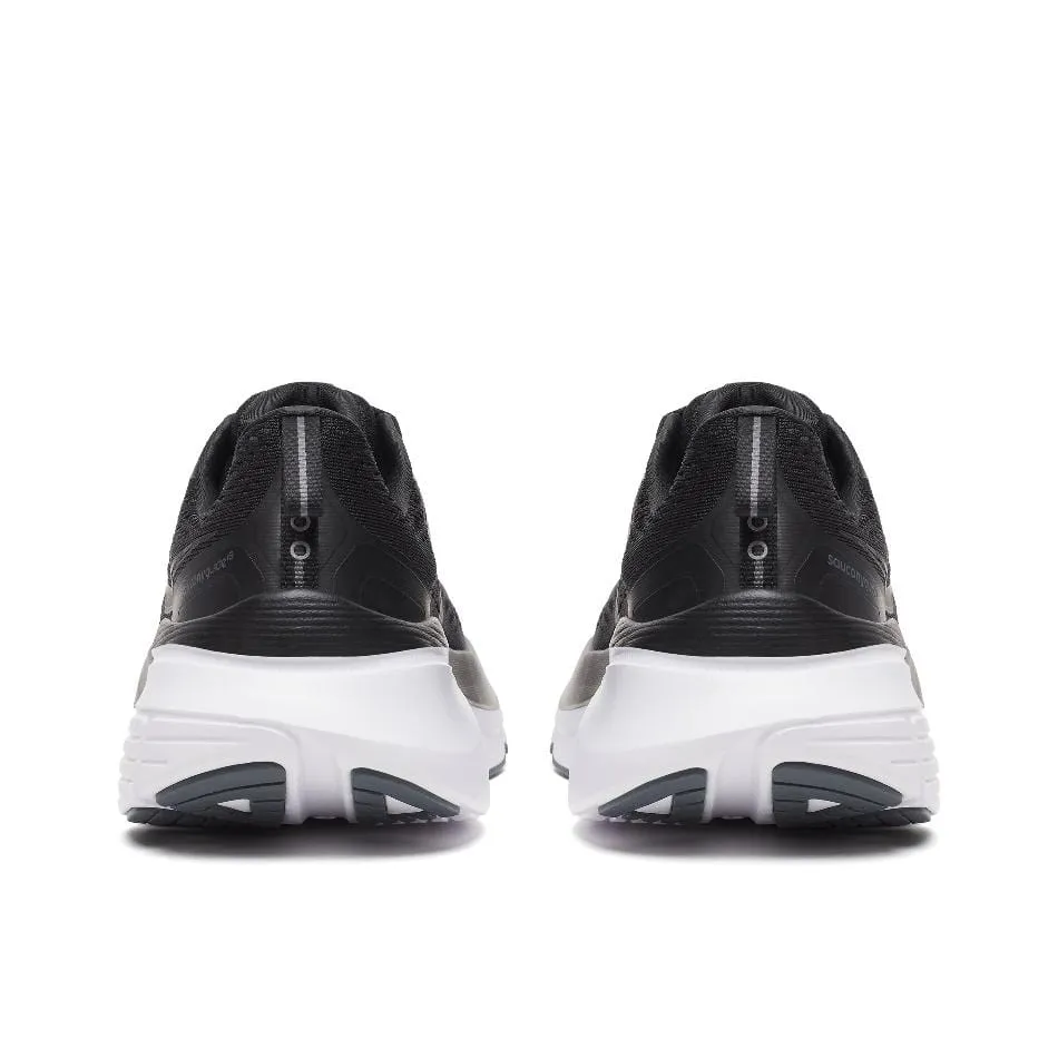 Saucony Herren Guide 18 Laufschuhe in Schwarz/Weiß SS25