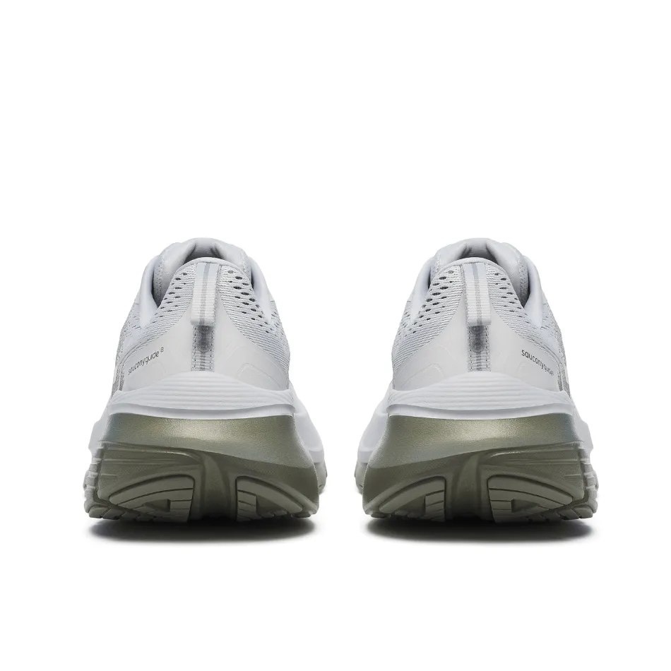 Saucony Herren Guide 18 Laufschuhe in Wolke/Olive SS25 - Online Exklusiv