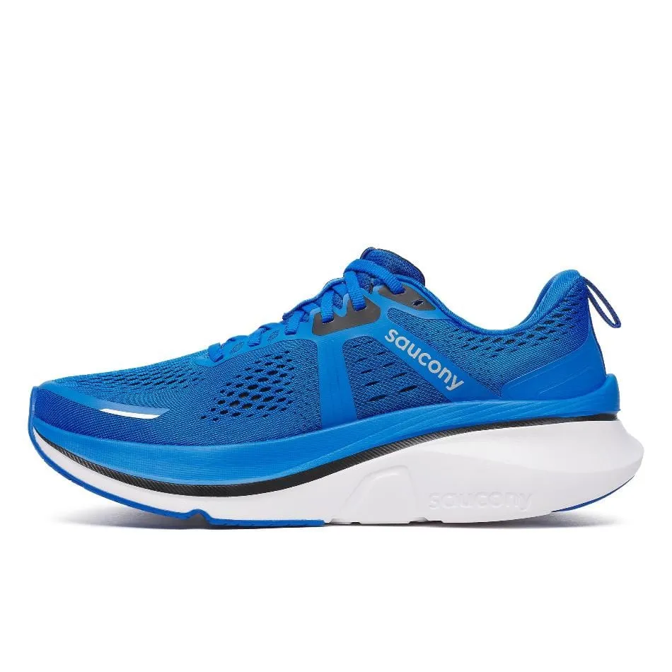 Saucony Herren Guide 18 Laufschuhe in Skydiver/Schwarz SS25