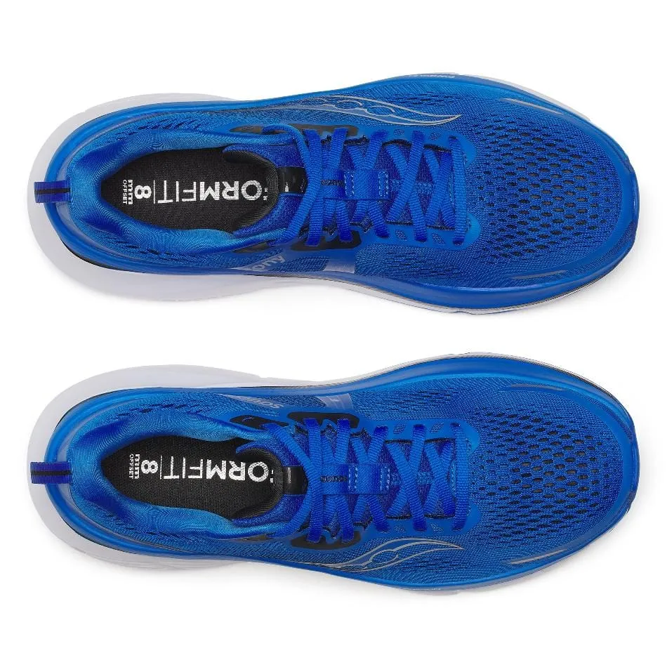 Saucony Herren Guide 18 Laufschuhe in Skydiver/Schwarz SS25