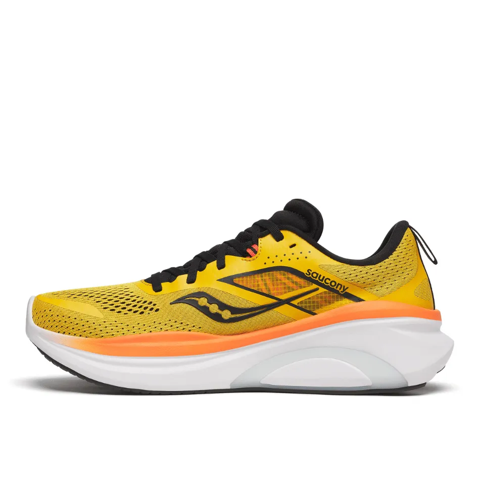 Saucony Herren Omni 22 Laufschuhe in Pollen/Schwarz SS25 - Online Exklusiv