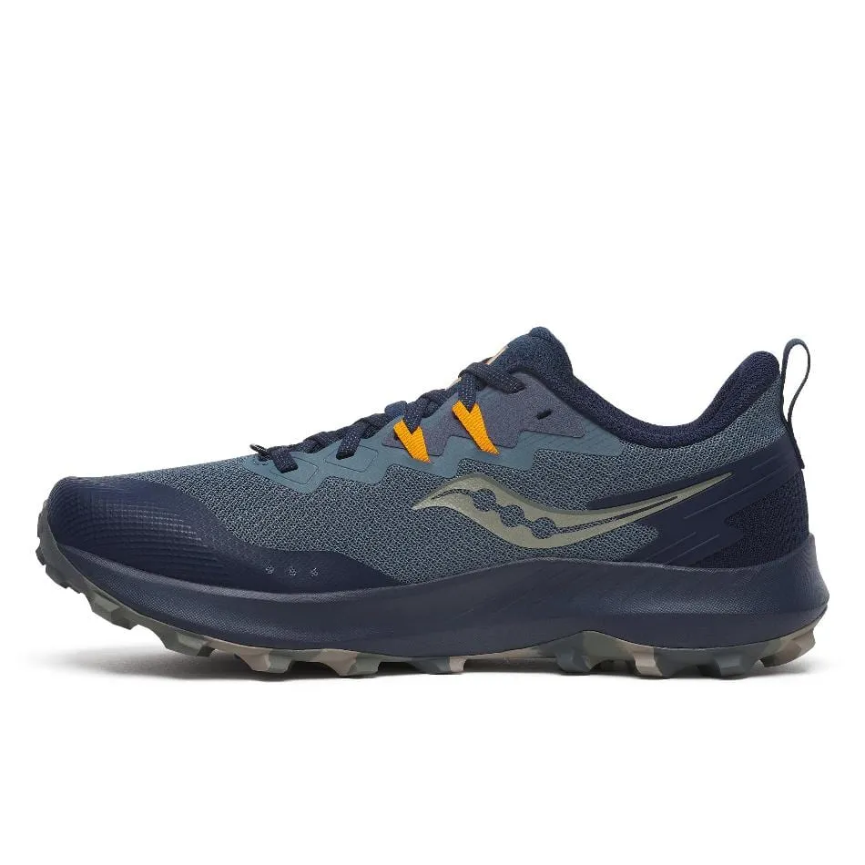 Saucony Herren Peregrine 14 Trailrunning-Schuhe in Dämmerung/Blau AW24