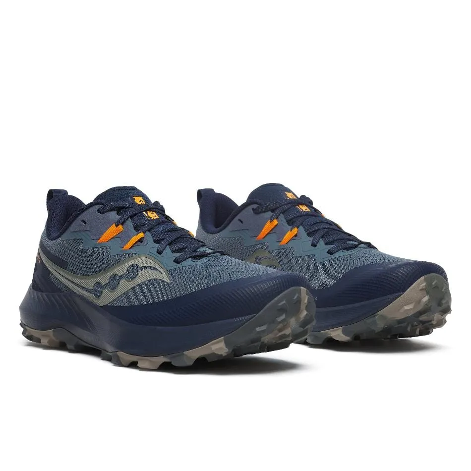 Saucony Herren Peregrine 14 Trailrunning-Schuhe in Dämmerung/Blau AW24