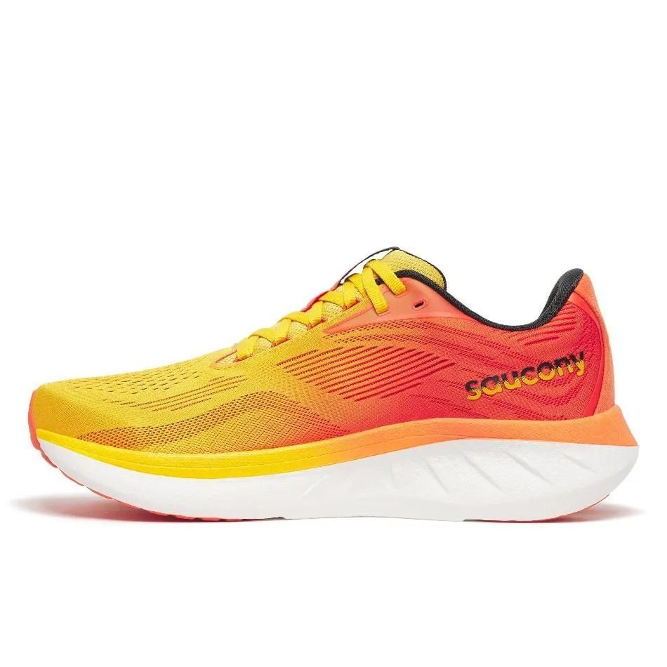 Saucony Herren Laufschuhe Ride 18 in Pollen/Pfeffer SS25