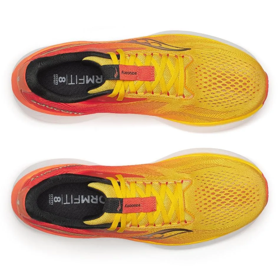 Saucony Herren Laufschuhe Ride 18 in Pollen/Pfeffer SS25