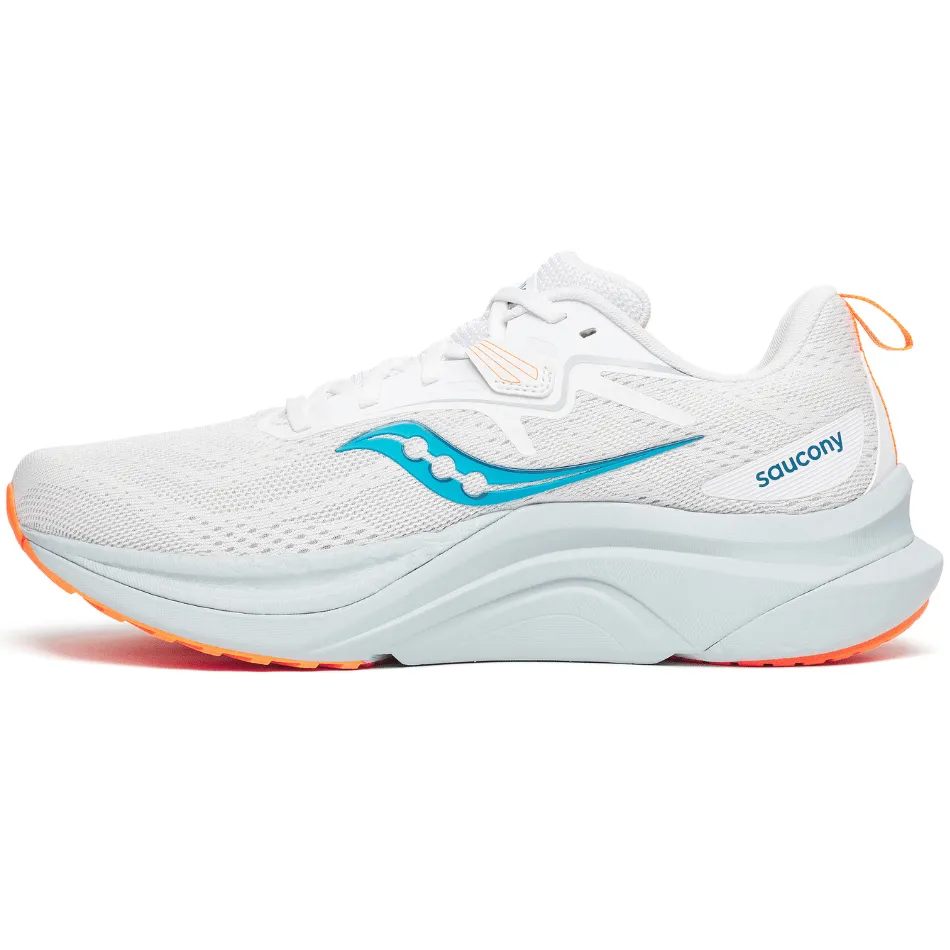 Saucony Herren Tempus 2 Laufschuhe in Weiß/Viziblau - Online Exklusiv