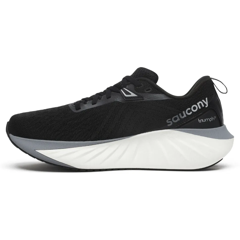 Saucony Herren Triumph 22 Laufschuhe in Schwarz/Weiß - Online Exklusiv