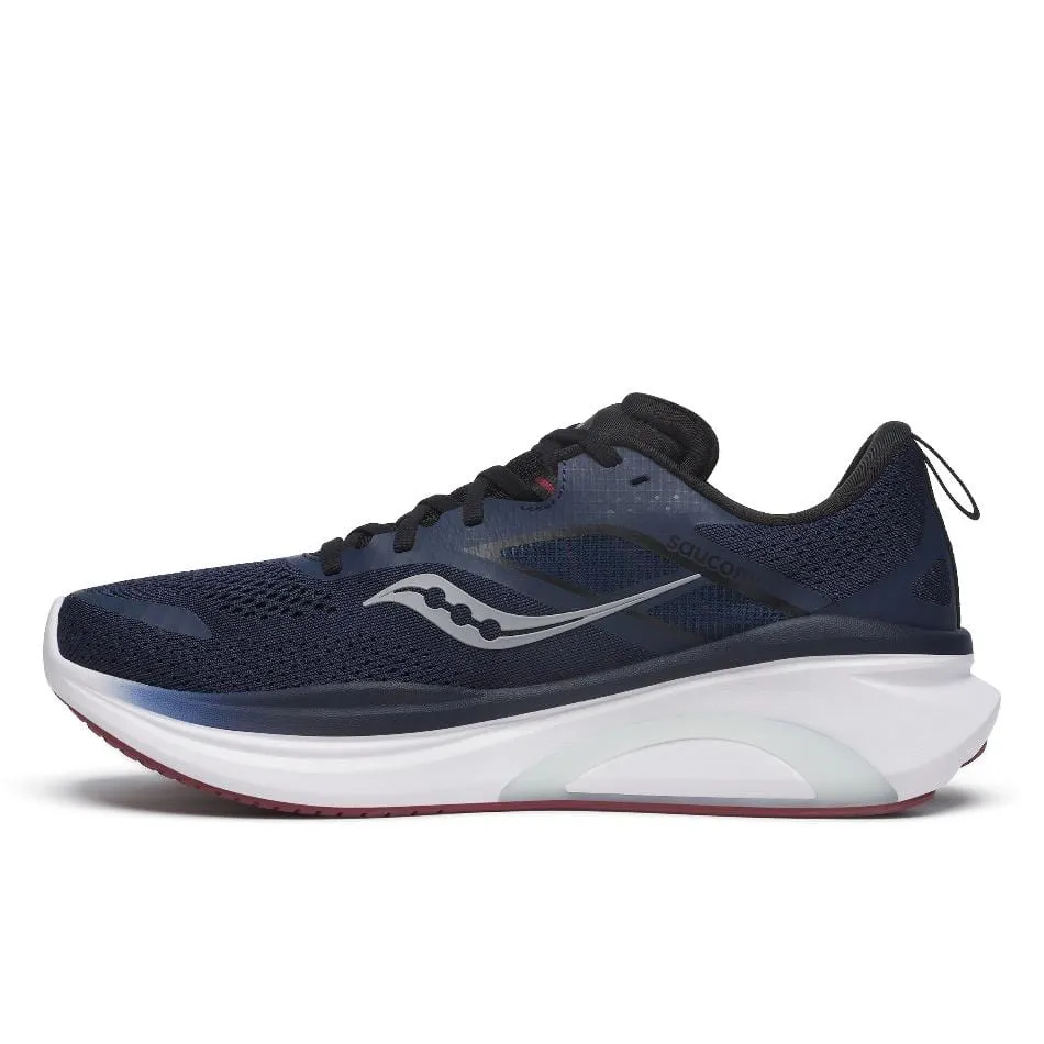 Saucony Omni 22 Herren-Laufschuhe Marine/Johannisbeere AW24