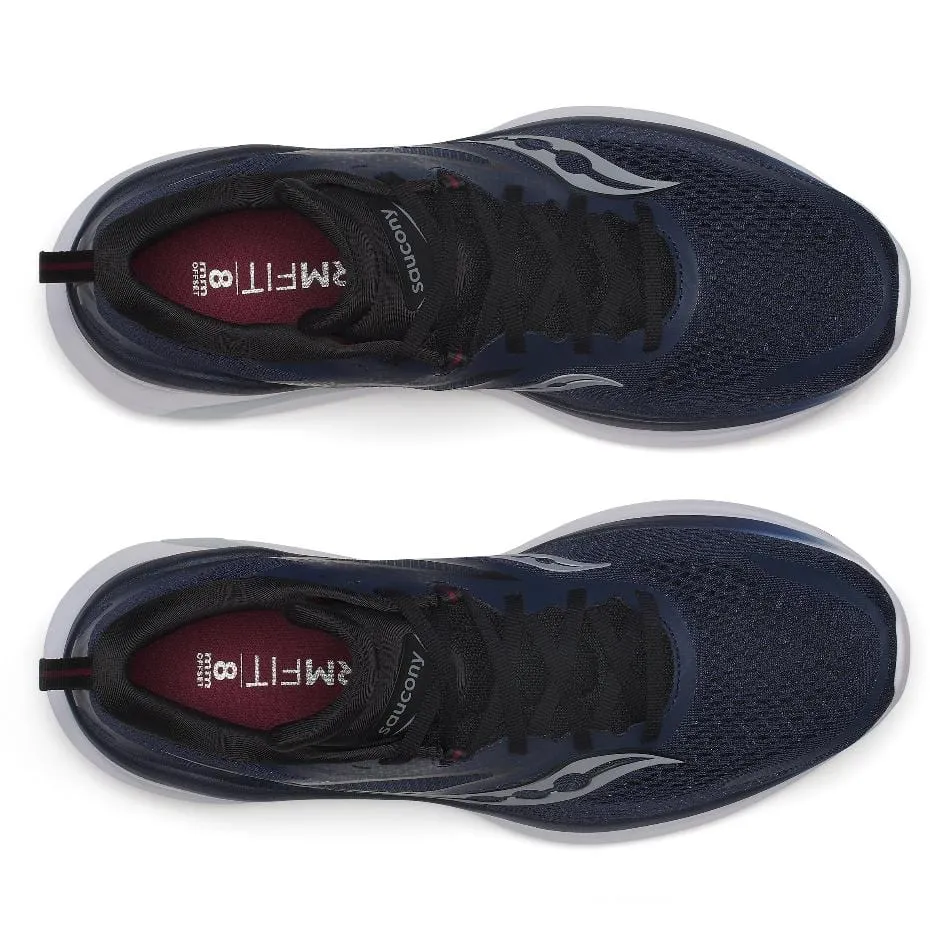 Saucony Omni 22 Herren-Laufschuhe Marine/Johannisbeere AW24