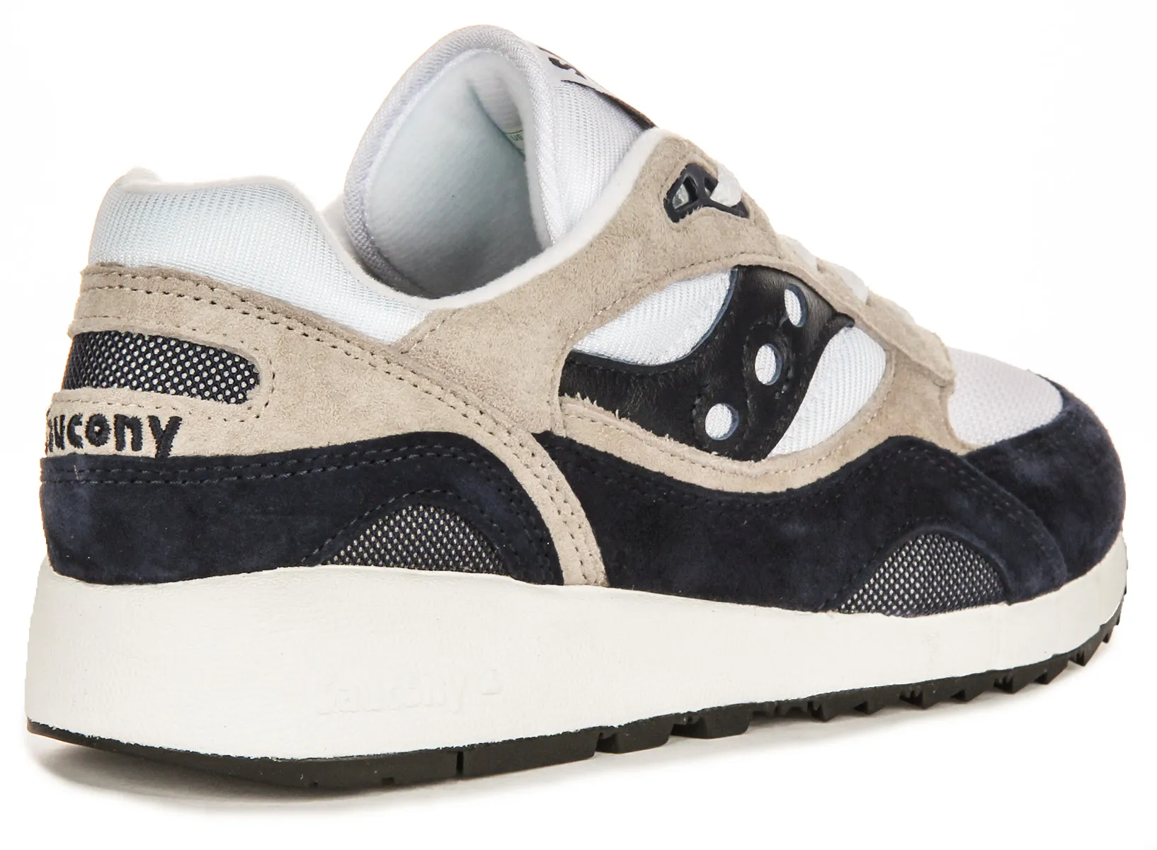 Saucony Shadow 6000 in Weiß Marine Schuhe Saucony