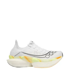 Saucony Unisex Endorphin Elite 2 Laufschuhe in Weiß/Peel SS25