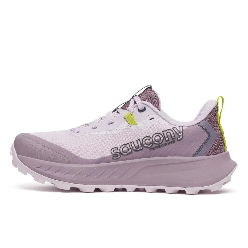 Saucony Damen Peregrine 15 Trailrunning-Schuhe in Bloom/Quail SS25