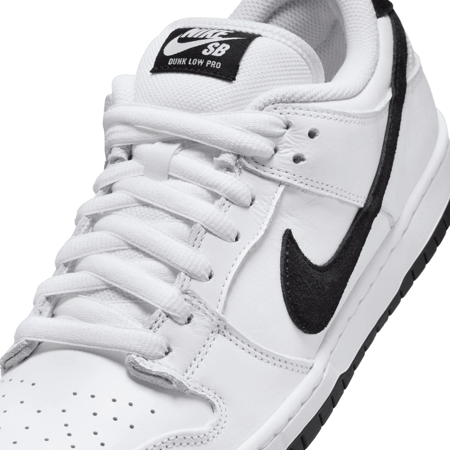 SB Dunk Low Pro 'Weiß Schwarz'