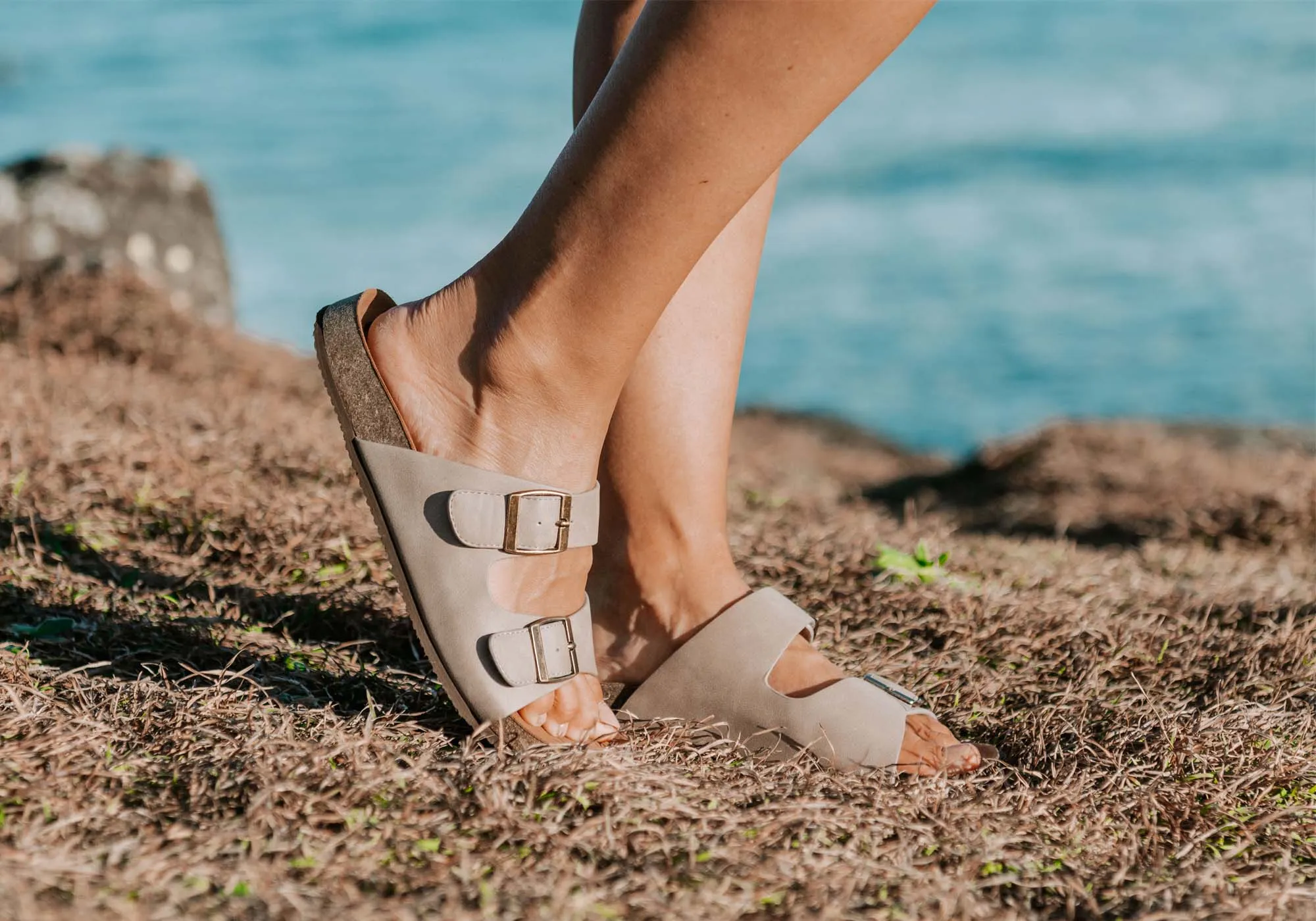 Scholl Orthaheel Beth Damen Bequeme Slides Sandalen Scholl Orthaheel Schuhe