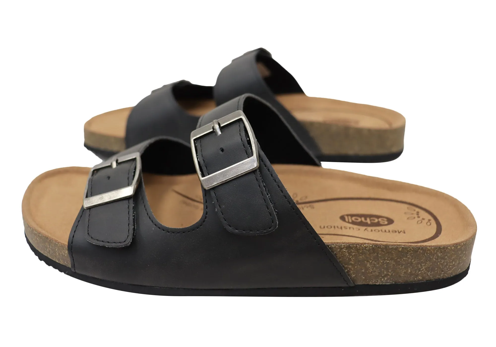 Scholl Orthaheel Beth Damen Bequeme Slides Sandalen Scholl Orthaheel Schuhe