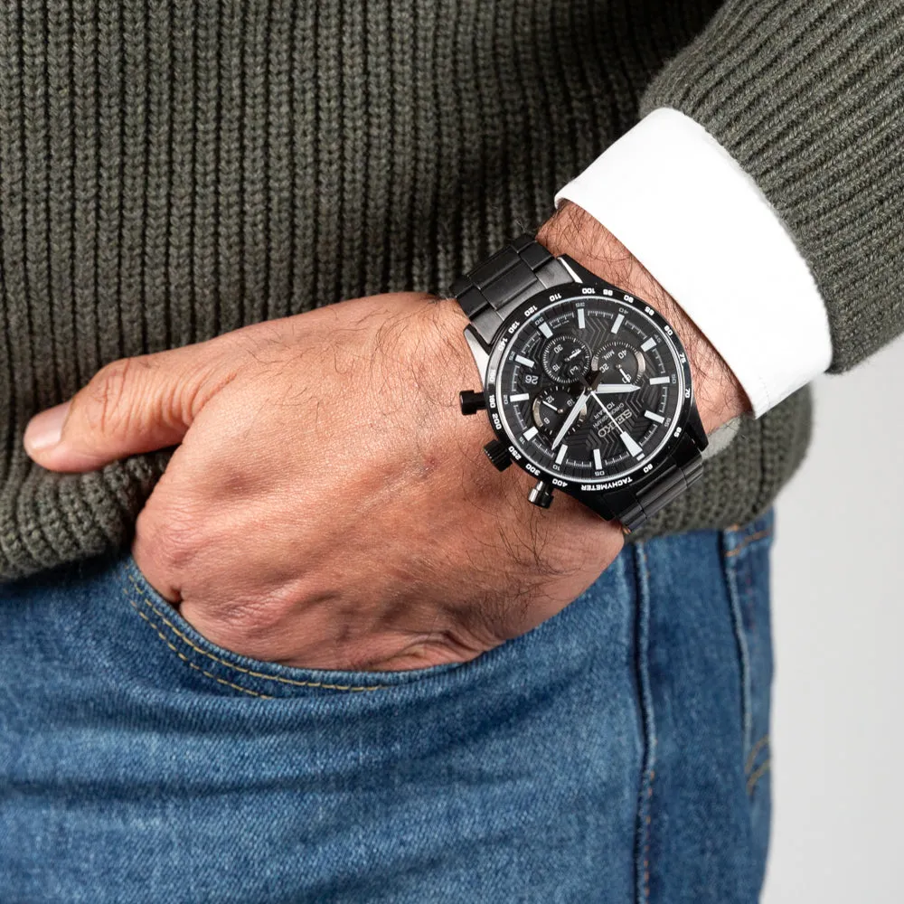 Seiko Herrenuhren Seiko SSB415P Chronograph