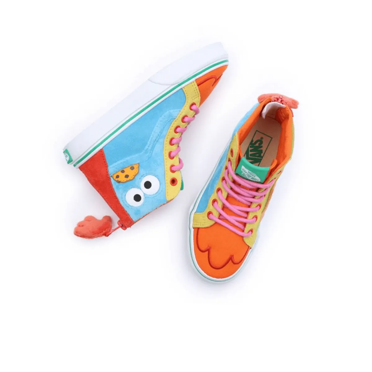   Sesamstraße Kinder-SK8-Hi Reißverschluss 'Multi'