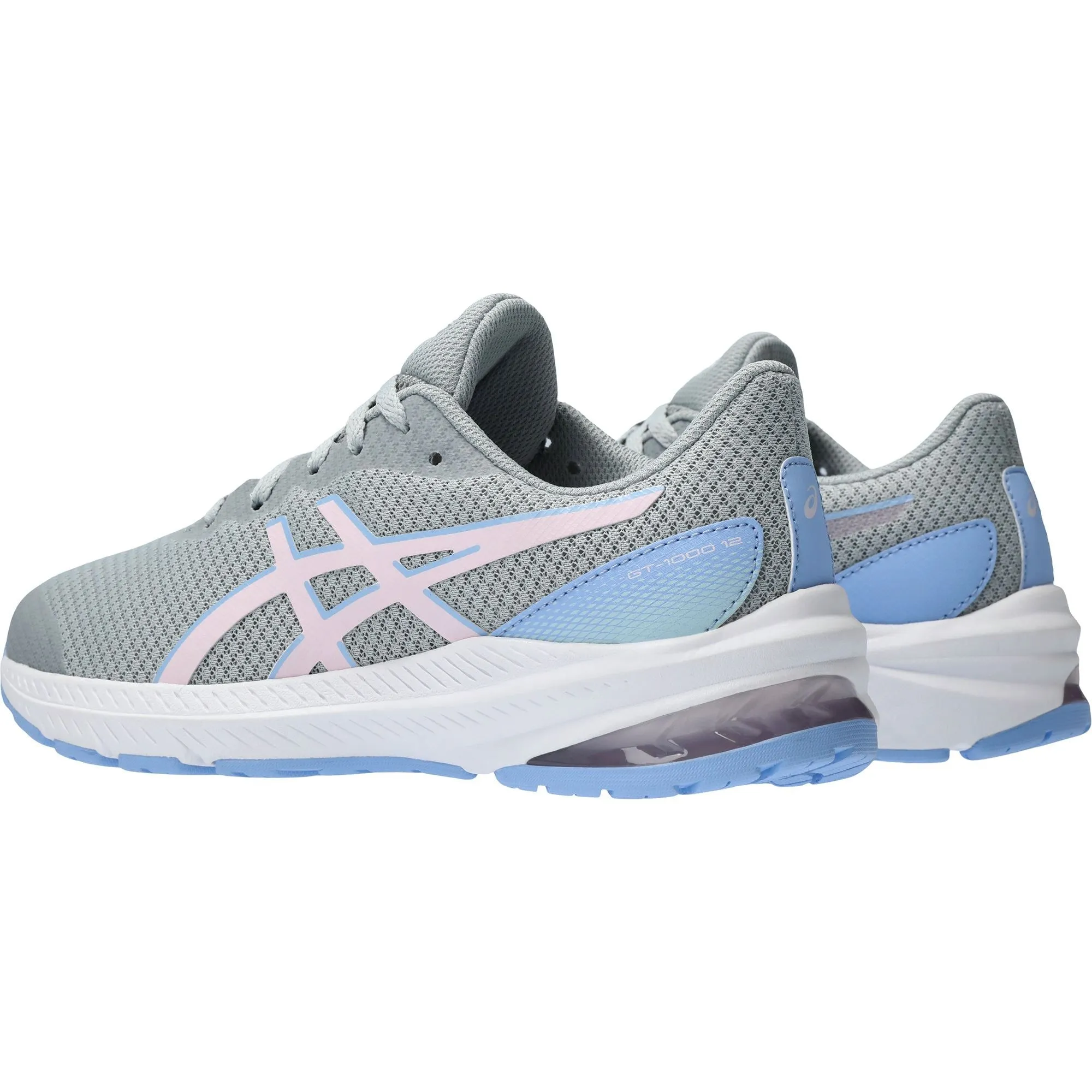 Asics GT 1000 12 GS Laufschuhe für Kinder - Grau