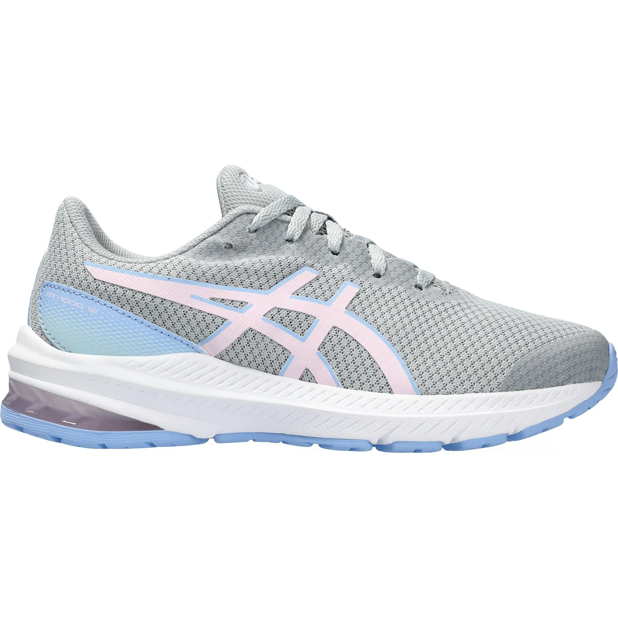 Asics GT 1000 12 GS Laufschuhe für Kinder - Grau